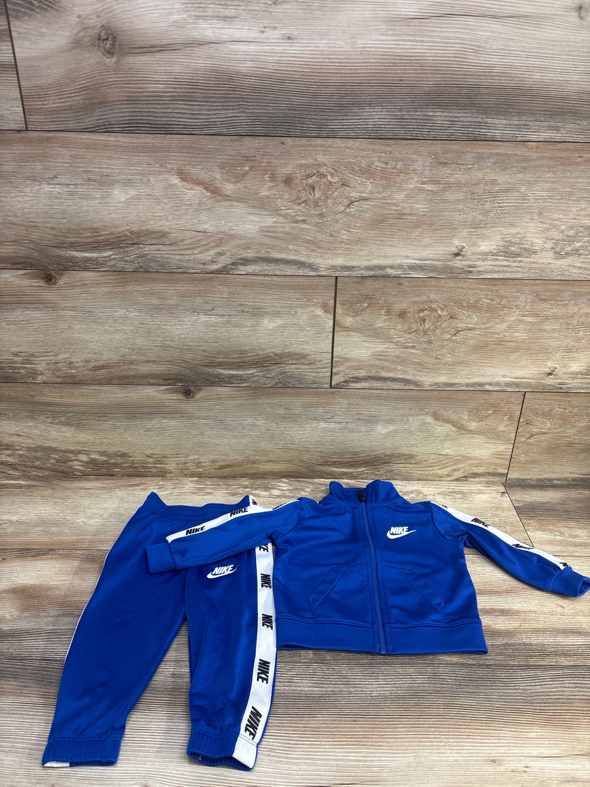 Nike 2pc Taping Tracksuit Blue sz 12m