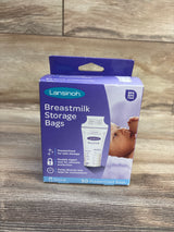 NEW Lansinoh Breastmilk Storage Bags 50ct. 6oz