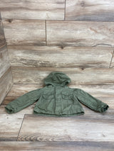 Old Navy Hooded Jacket Green sz 4T