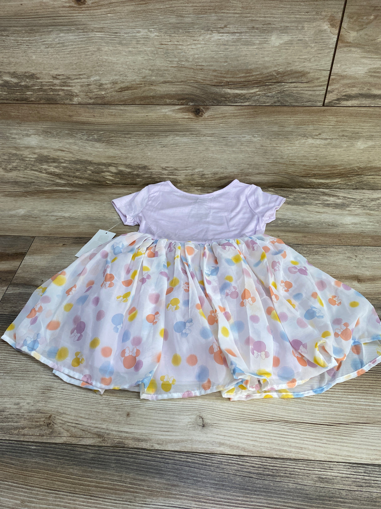 NEW Disney Junior Minnie Mouse Tutu Dress Purple sz 3T