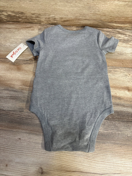 NEW Littlest Sister Bodysuit Grey sz 18m - Me n Mommy To Be