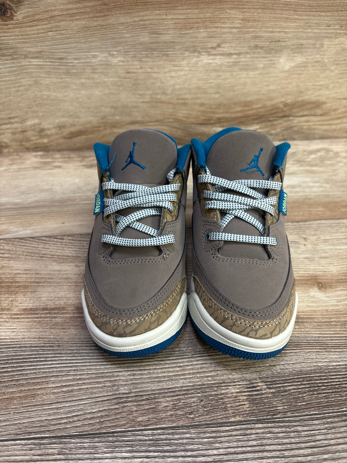 Air Jordan 3 PS 'Olive Grey' Sneakers sz 11c
