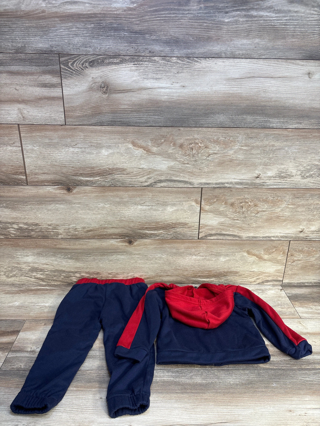 Ben Sherman 2pc Full Zip Hoodie & Jogger Set Navy sz 3T