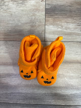 Cat & Jack Pumpkin Crib Booties Orange sz 2c