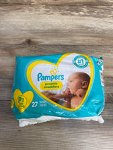 NEW Pampers Swaddlers Diapers, 27ct. Size Preemie