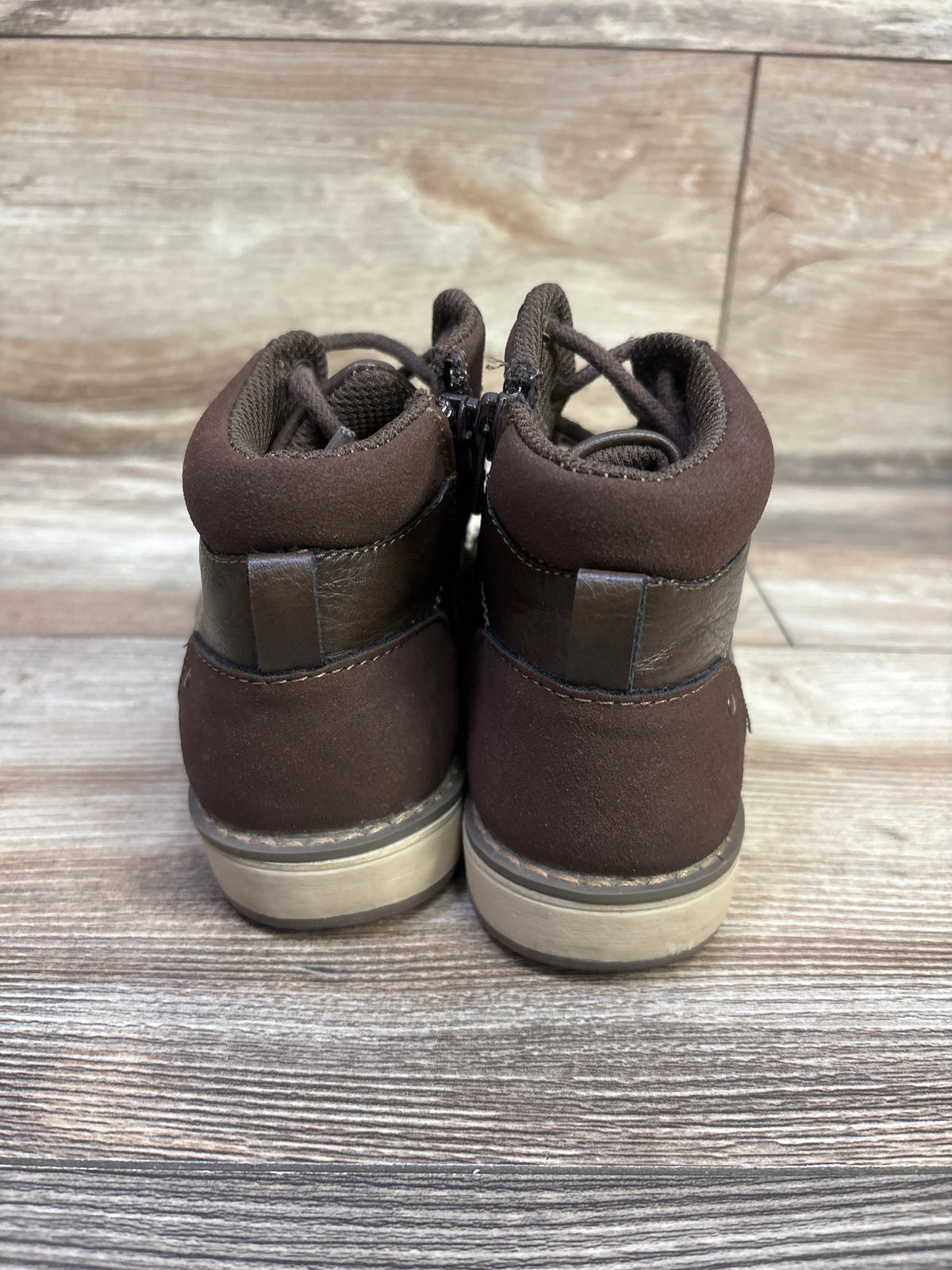 Sonoma Goods for Life Joshua Lace-Up Boots Brown sz 12c