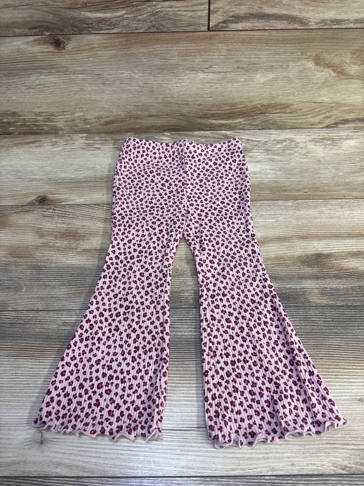 Old Navy Ribbed Flare Leggings Pink sz 2T