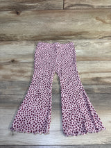 Old Navy Ribbed Flare Leggings Pink sz 2T