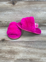 UGG Fluff Yeah Slides Hot Pink Sz 8c