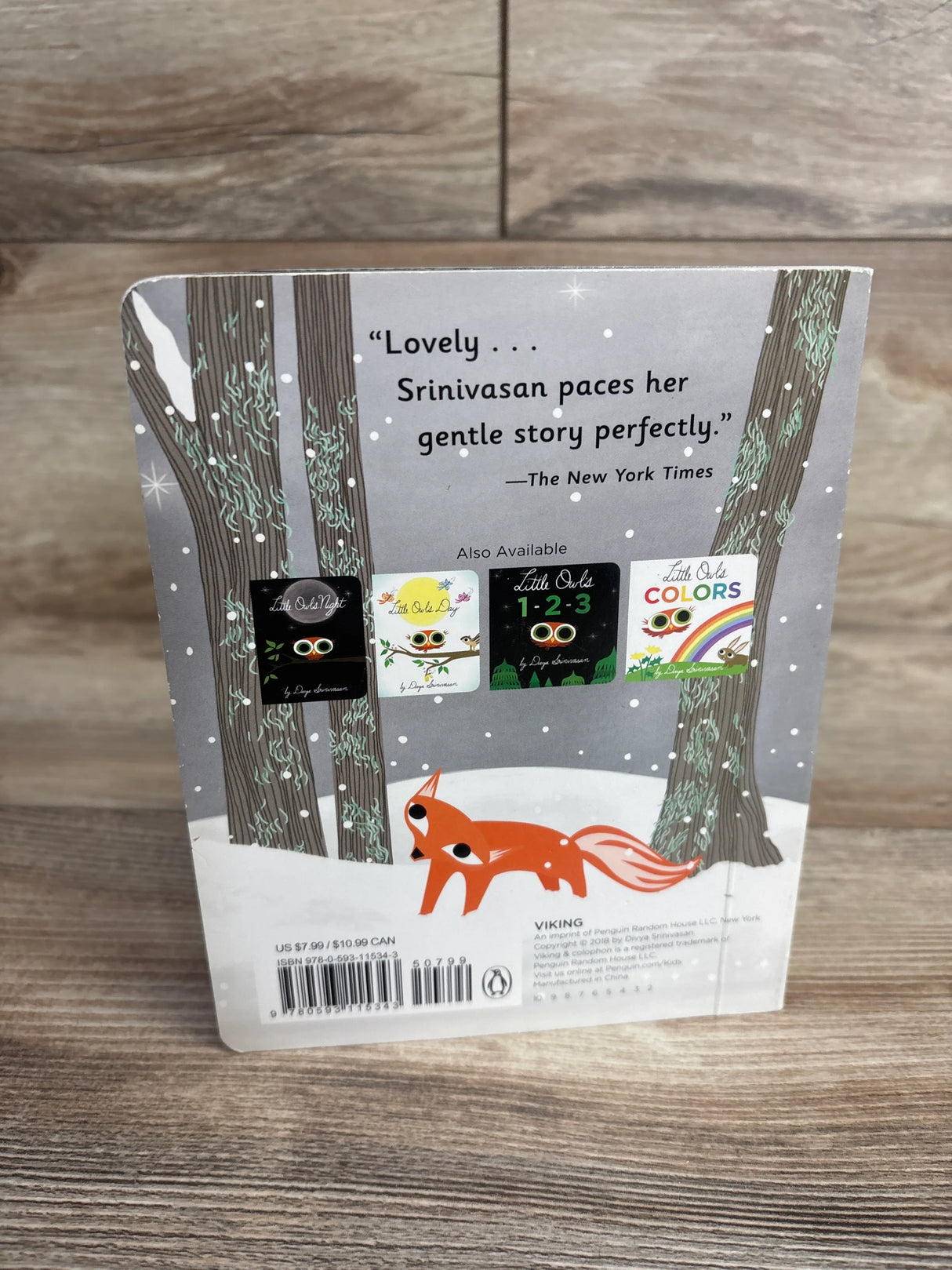 Little Owl's Snow Board Book