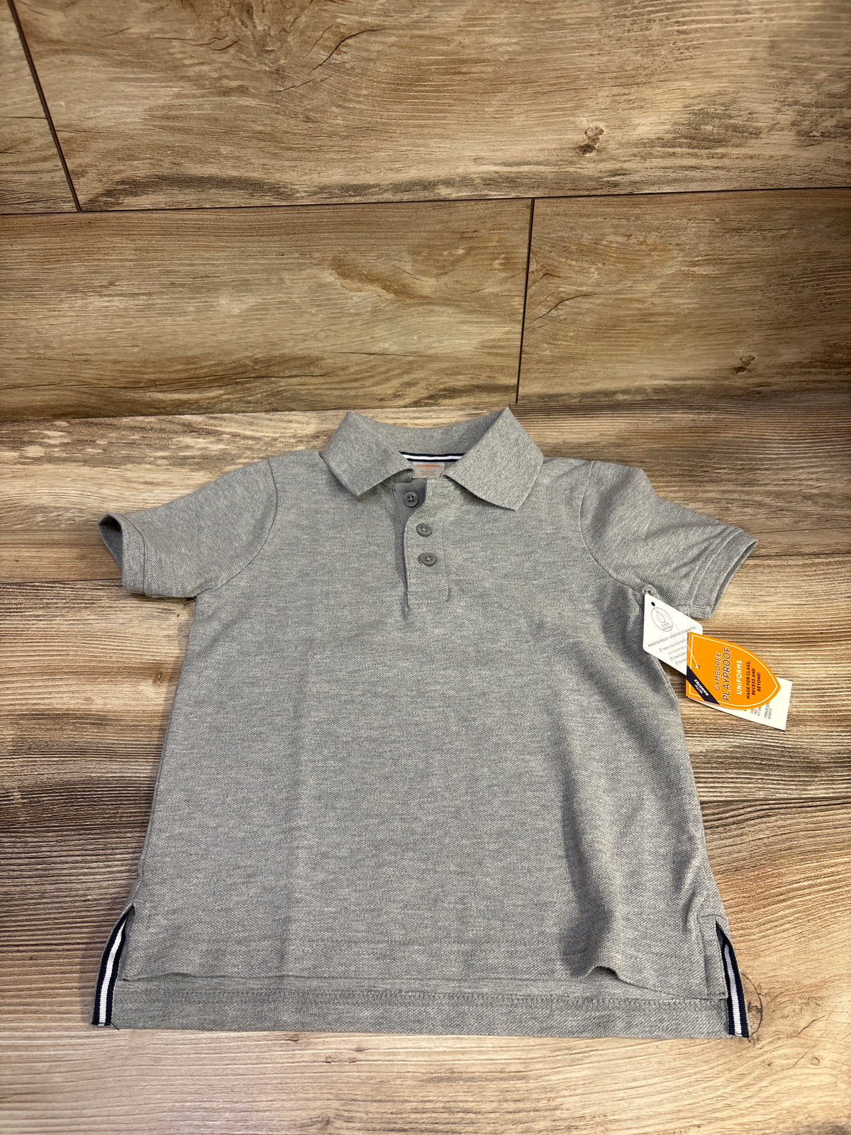 NEW Gymboree Polo Shirt Grey sz 3T