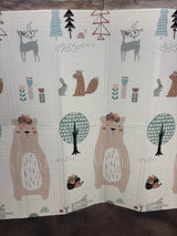 Lion Baby Reversible Folding Mat 71" x 79" - Me n Mommy To Be