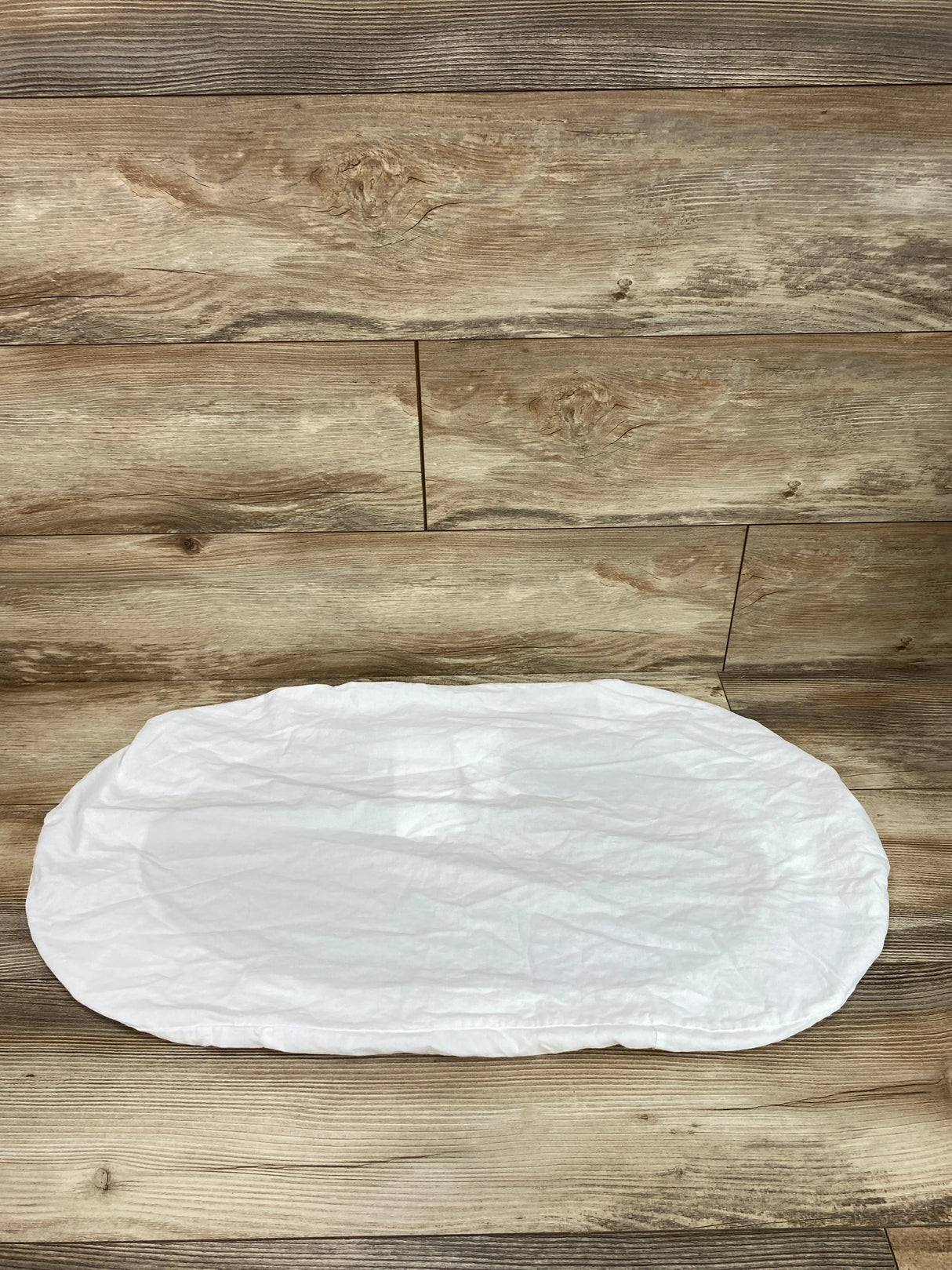 Cloud Island Bassinet Sheet White