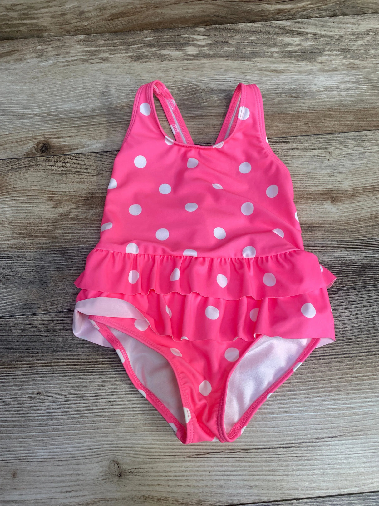 Carter's 1pc Polka Dot Swimsuit Pink sz 2T