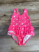 Carter's 1pc Polka Dot Swimsuit Pink sz 2T