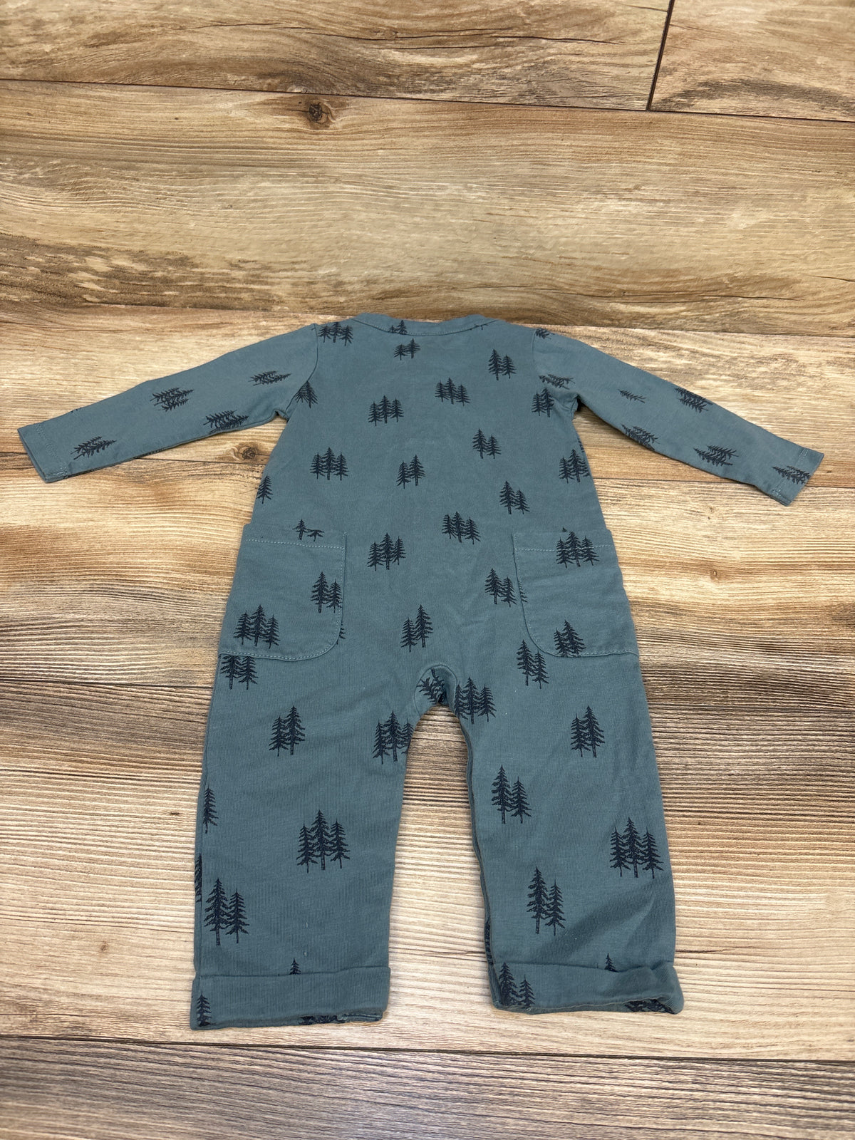 City Mouse Henley Coverall Blue sz 6-9m