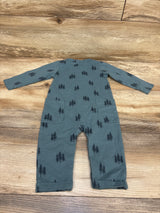 City Mouse Henley Coverall Blue sz 6-9m