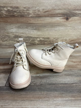 H&M Lace Up Boots Beige sz 6c