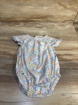 Just One You Floral Bubble Romper White sz 3m