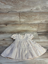 Cat & Jack Gold Shimmery Dress Tan sz 18m
