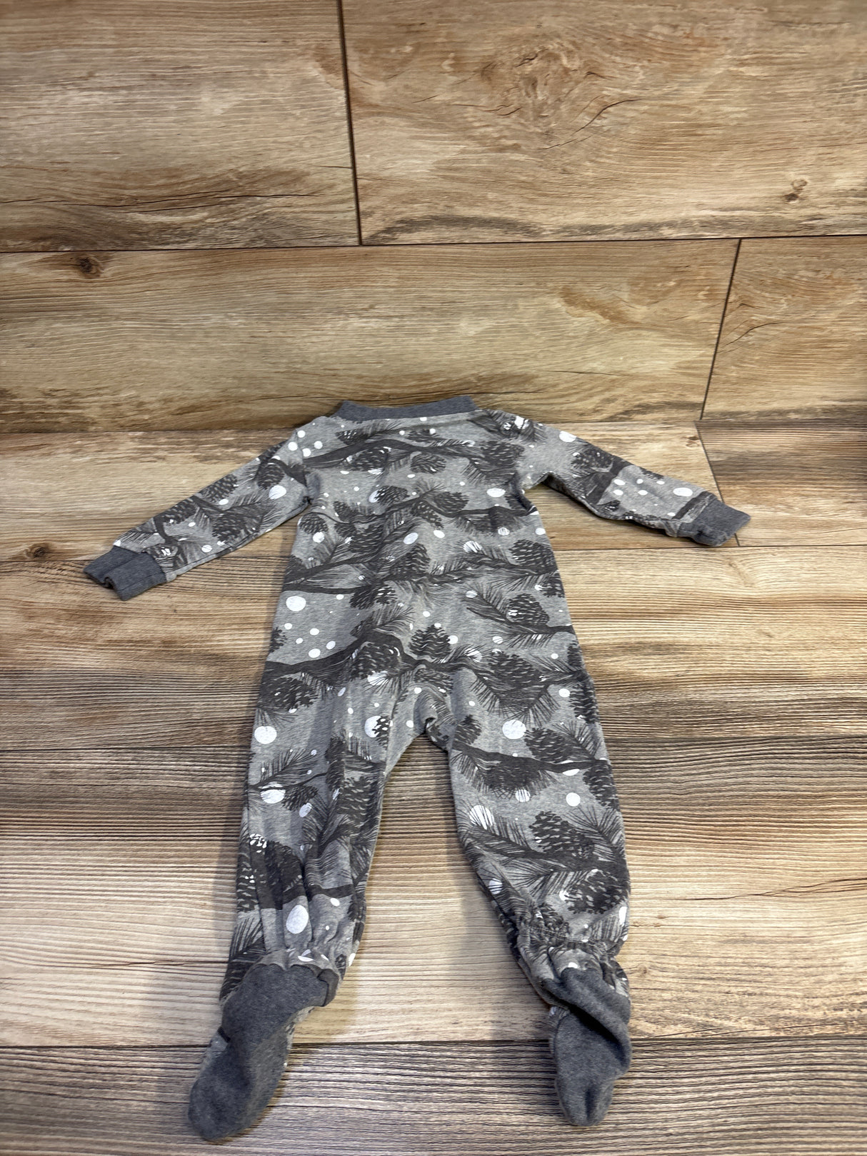 Honest Pinecone Sleeper Grey sz 6-9m