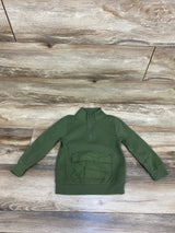 Old Navy Dynamic Fleece 1/4-Zip Sweatshirt Green sz 4T