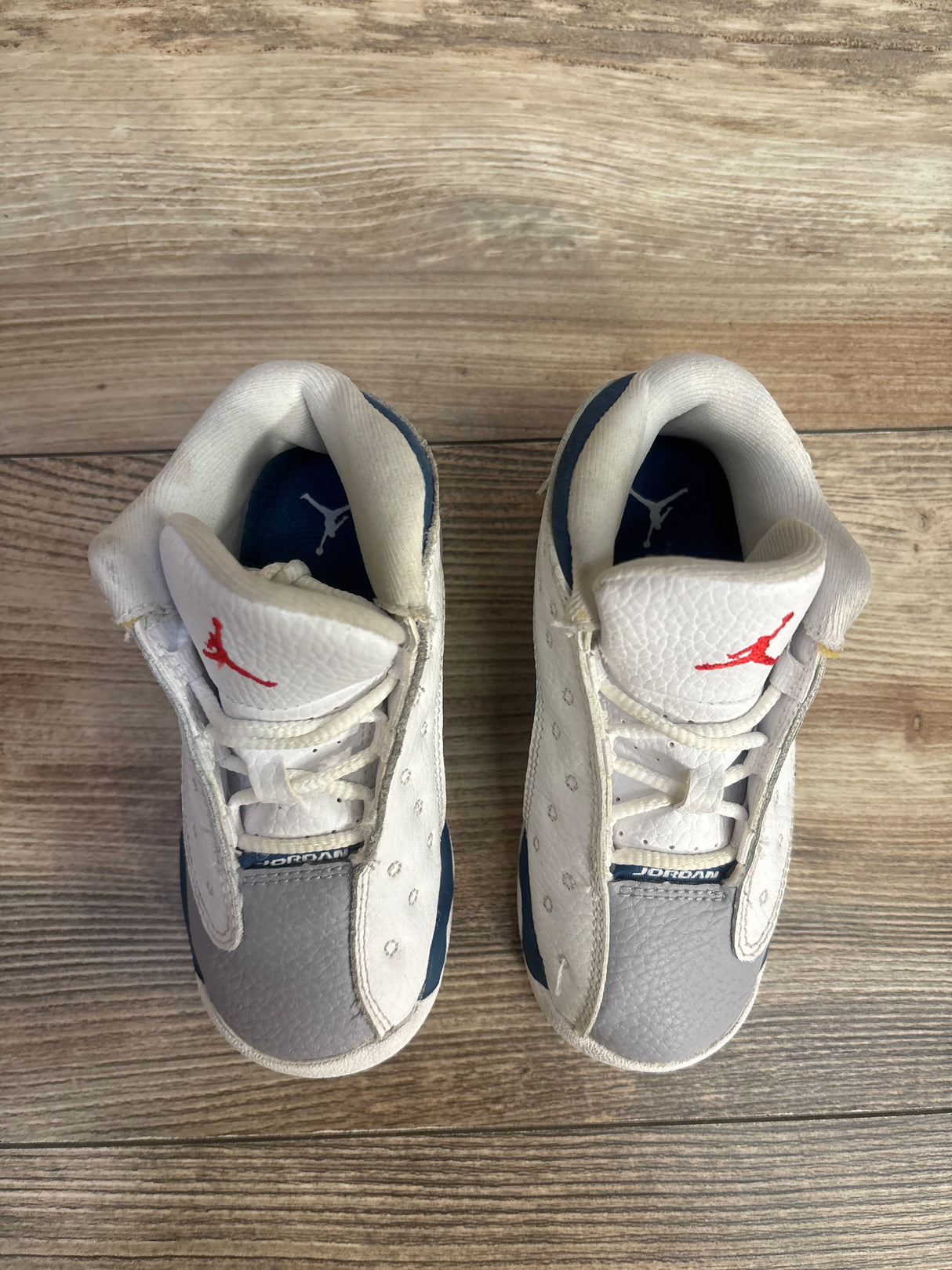 Air Jordan 13 Retro TD 'French Blue' Sneakers White sz 9c
