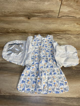 Halo Animal Print Sleepsack Swaddle White sz Newborn/0-3m