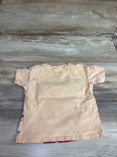 Back view of an orange Disney Junior Mickey Mouse shirt for size 18 months.
