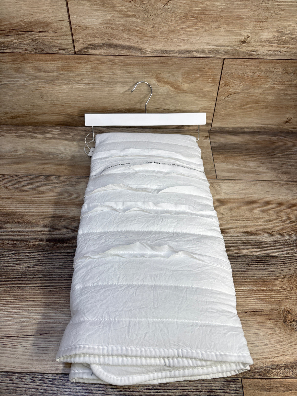 NEW Eden Baby Soft Baby Blanket White