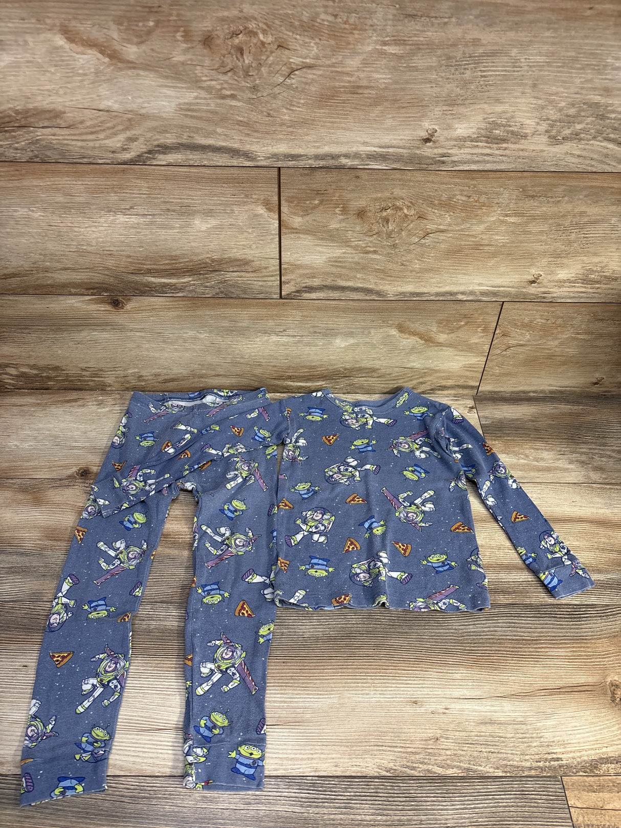 Baby Gap x Disney Pixar Toy Story 2pc Pajama Set Blue sz 5T