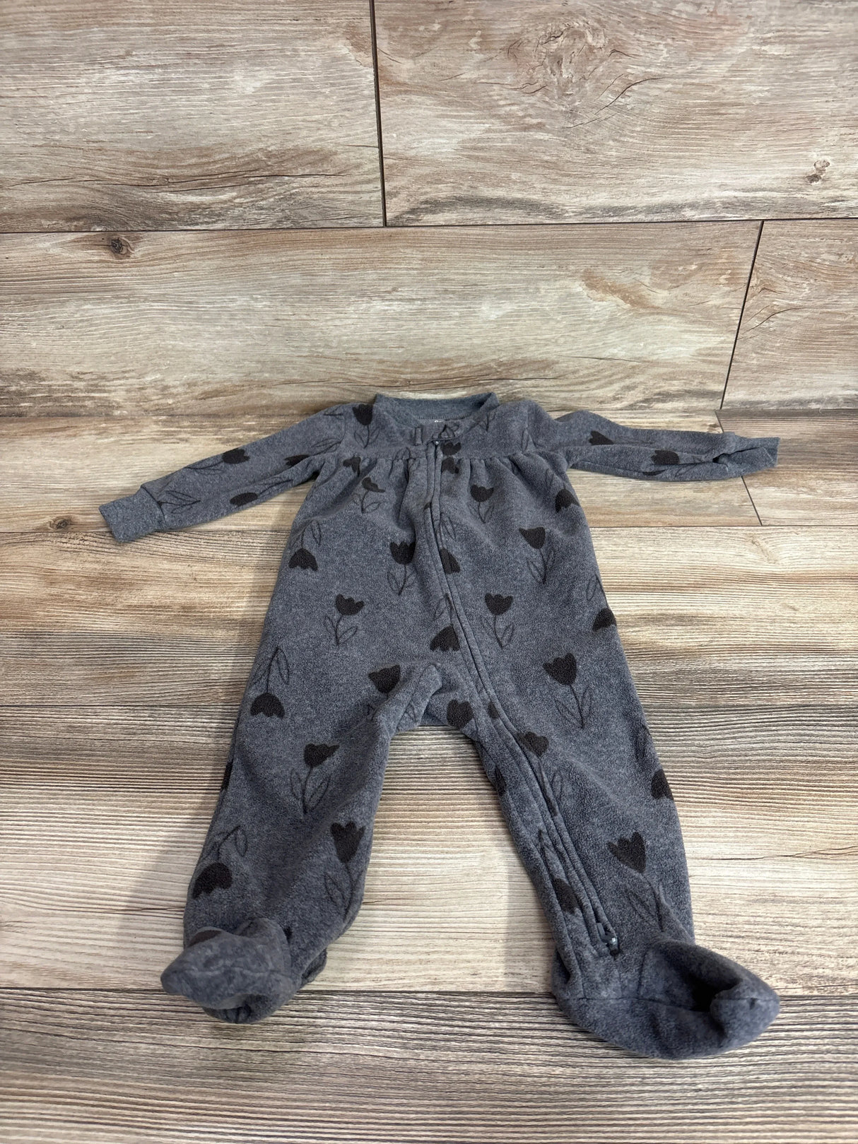 Carter's Footed Coverall Grey sz 9m