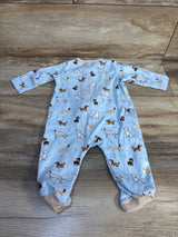 Little Me Dog Sleeper Blue sz 3m