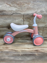 Colorful Lighting Baby Balance Bike in Pink