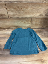 Carter's Long Sleeve Shirt Blue sz 4T