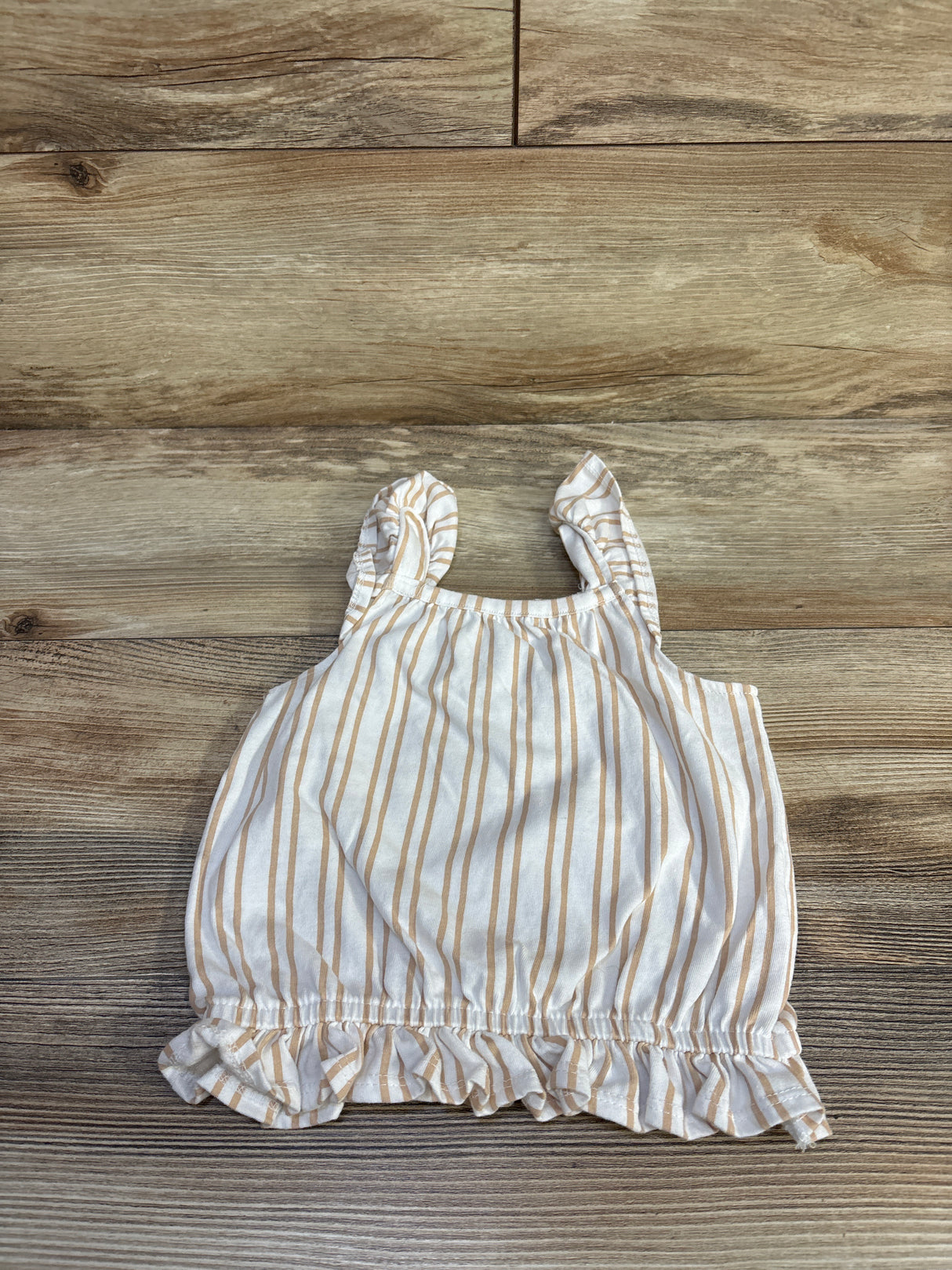 Nicole Miller Striped Peplum Top White sz 4T
