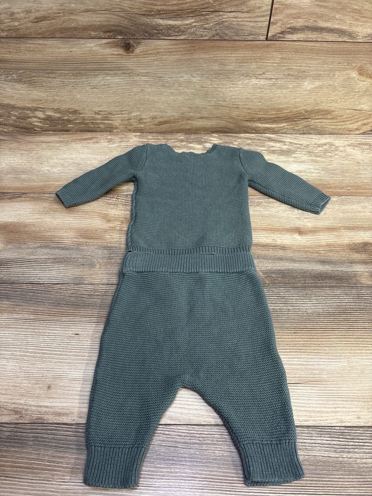 Just One You 2pc Knit Sweater & Pants Set Green sz 3m