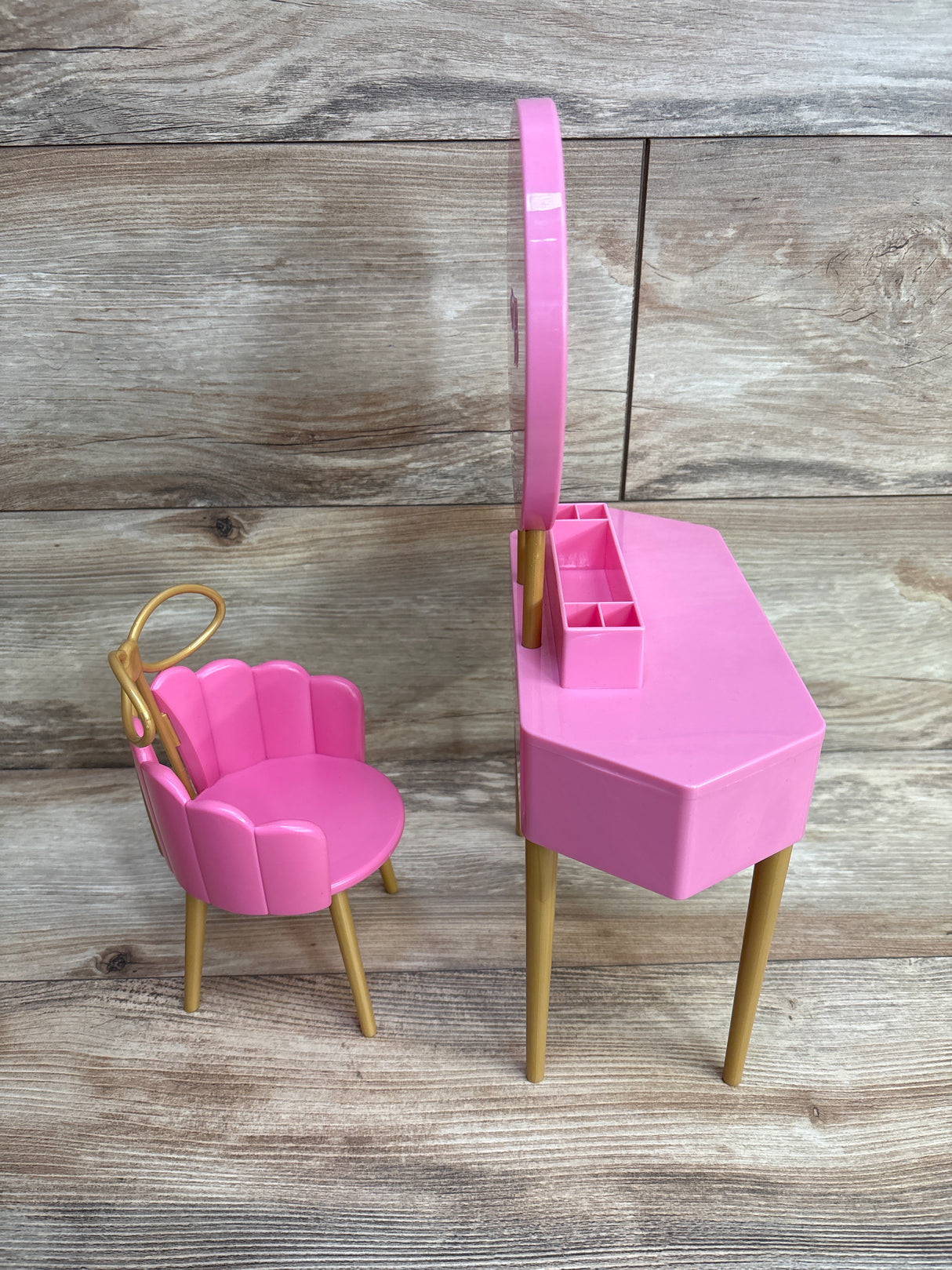 Our Generation Fabulous Fun Pink Vanity Table & Chair