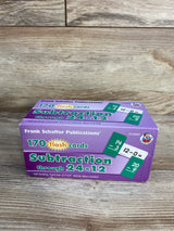 Frank Schaffer Publications 170ct Subtraction Flash Cards