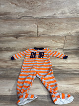 Simple Joys Striped I'm Not Sleepy Blanket Sleeper Orange sz 18m