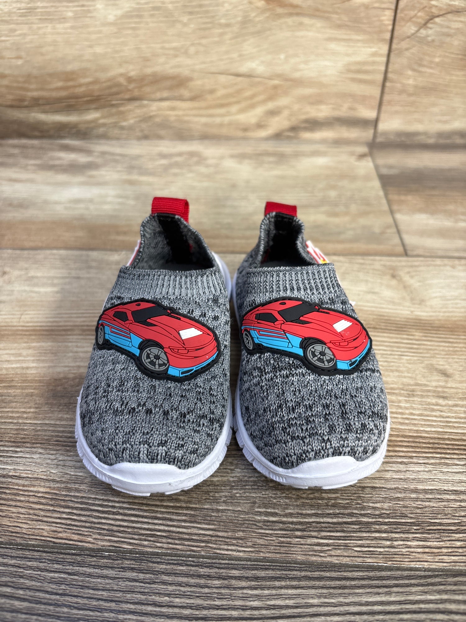 Hot Wheels Mesh Slip-On Sneakers Grey sz 4c