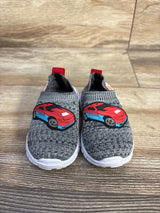 Hot Wheels Mesh Slip-On Sneakers Grey sz 4c