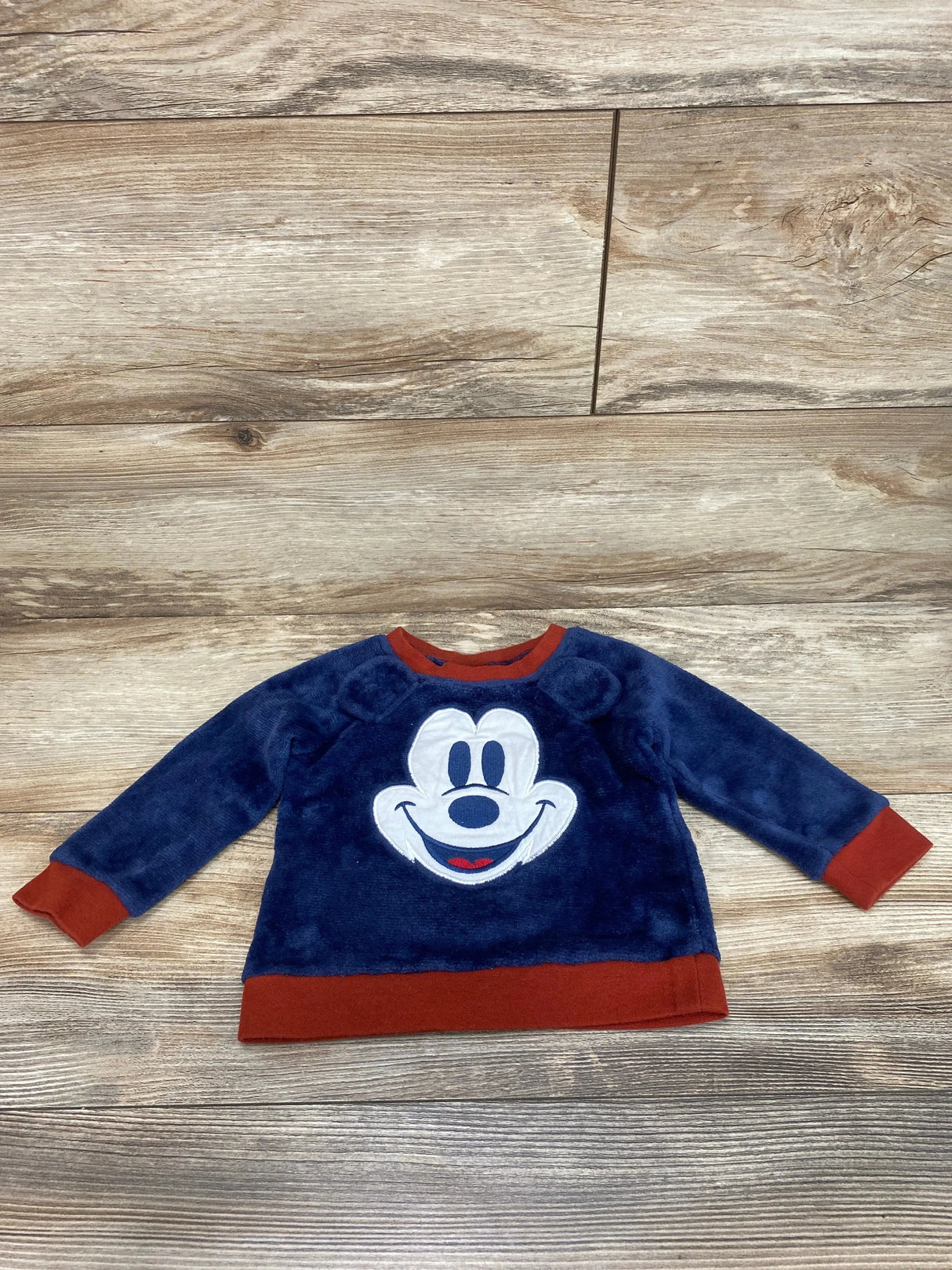 Disney Baby Mickey Mouse Sweatshirt Blue sz 18m