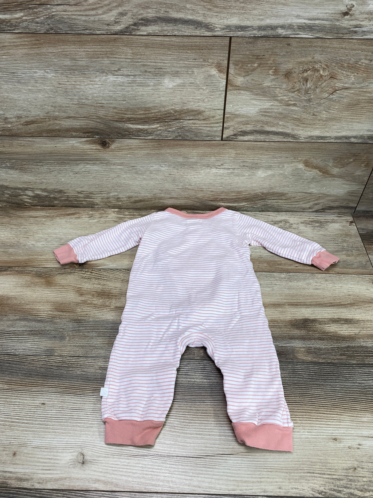 Little Planet Striped Kimono Jumpsuit Pink sz 9m