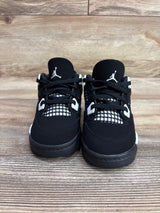 Air Jordan 4 Retro TD 'White Thunder' Sneakers sz 9c