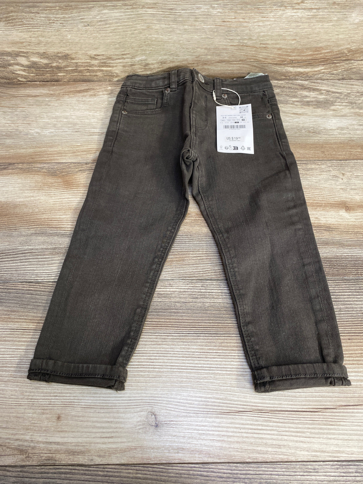 NEW Zara The Slim Denim Jeans sz 2-3T