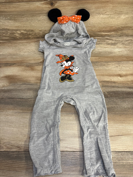 Disney Baby Minnie Mouse Hooded Romper Grey sz 18m - Me n Mommy To Be