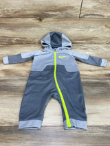 Nike Dri Fit Hooded Coverall Grey sz 3-6m