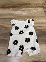 Cloud Island Shortie Romper White sz Newborn