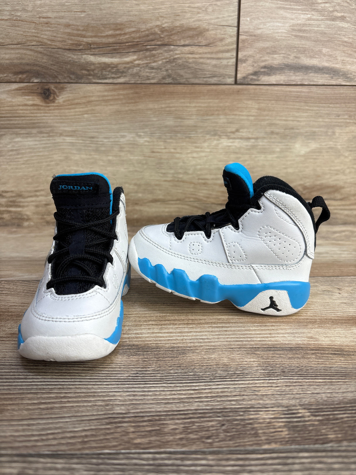 Air Jordan 9 Retro TD 'Powder Blue' Sneakers sz 5c